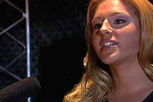 Lauren Phoenix poses in fishnets after bed scene