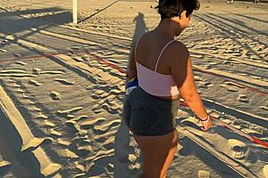 colombian big booty gets fucked after a training session 💪