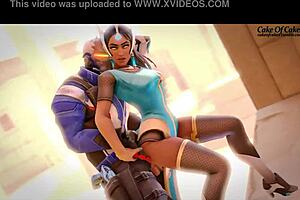 Symmetra: The Perv Garden - A Hentai Experience in 60fps