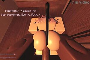 bakery worker receives an unexpected special tip from a customer in this animated story