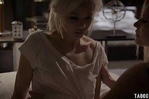 I saw the foster couple take in the shy blonde teen and fuck her