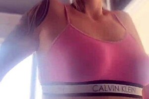 Anal Plug in Gym Leads to Horny Home Fun