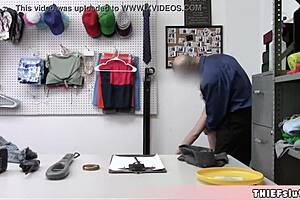 Tiny shoplifting star Lilly gets punished in different positions