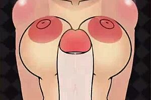 Nagatoro's big tits and toy play in the classroom