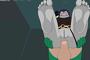 18titans episode 46 features raven intensely