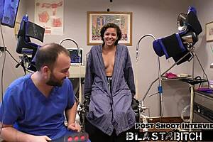 Doctor Blasts Patient Rebel Wyatt's Pussy With Cum