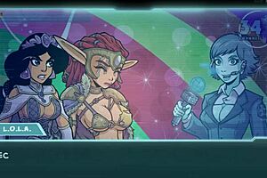 Princess in Fantasy Game with Big Tits