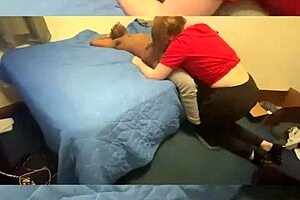 Cuckolds: cheating and cumshots with choking and cock play
