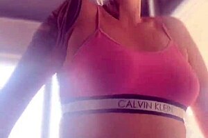 Anal Plug in Gym Leads to Horny Home Fun