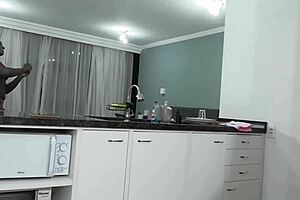 Does the blackest beauty from google and xvideo love fucking with the tattooed young black guy?