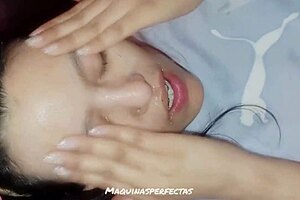 Hot compilation of stepfather and stepdaughter's oral action
