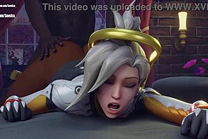 Overwatch rule34 compilation featuring brigitte and others