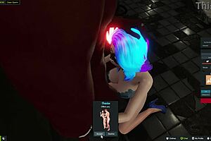 One night in club with dancing