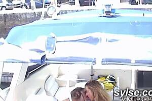 Two beautiful women looking for penises in a shop