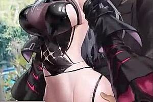 Modania hentai anime with intense sex scenes