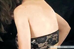 perfect body stepdaughter gets facial then creampie