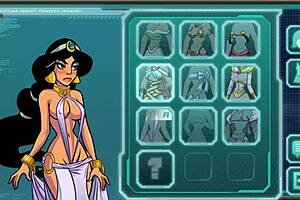 Princess in Fantasy Game with Big Tits