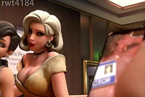 league and overwatch sfm comp 2024 with anime hentai scenes and characters.