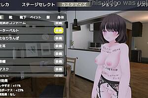 Serika sneaks OUTDOOR in a NAKED COAT for secret MASTURBATION.