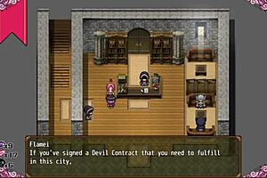 Hey, confused witch strips in men's bathroom!