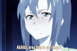 three characters share emotions in hentai anime story