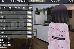 Serika sneaks OUTDOOR in a NAKED COAT for secret MASTURBATION.