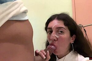 Satisfying my food craving with a creamy cum topping