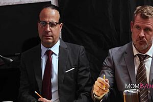 Intense interrogation with a powerful milf and cops