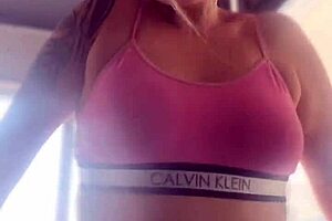 Anal Plug in Gym Leads to Horny Home Fun