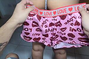 I follow my stepsister Patty and make her cum in her tight pussy.