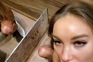 Monika Fox Has Fast Encounter With Lover In Hallway