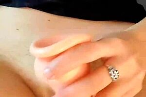 Miranielt's First Video: Masturbating While Neighbor Showers