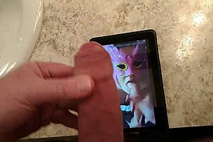 Masquerade night: Nympho2225 tribute with a blowjob and facial finish