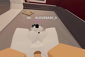 Roblox condo action with a dominant woman