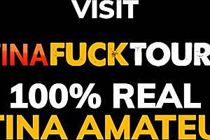 Latina teen fucks roughly