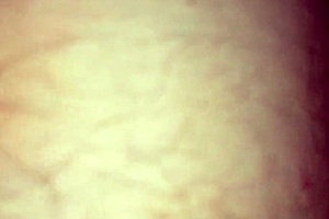 fucking the brunette's tight pussy doggy style.