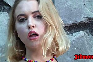 Gorgeous CHLOE COUTURE GETS HOLES STRETCHED before FACIAL!