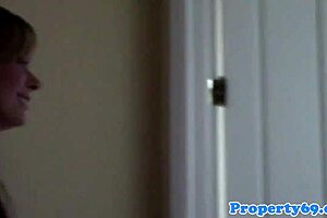 i saw this lingerie realtor strippin for commision, she ripped her clothes in the office, so hot and fetishy