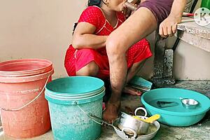 damn, desi moms banging neighbor boys with rough horny action 😈