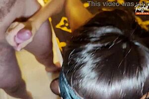 Cheating Slut Wife Sucks Stranger's Cock In Homemade Threesome Cuckold