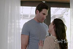 Trusty plumber arrives to fix leaking pipes with handsome charm