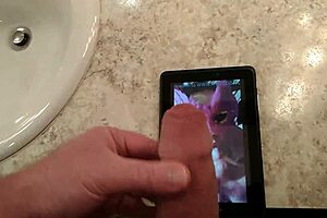 Masquerade night: Nympho2225 tribute with a blowjob and facial finish
