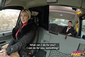 czech driver lady rides hard cock in fake taxi with passionate blowjob