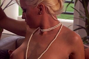 I licked that rich blonde slut's heels before fucking her hard