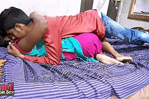 Real homemade porn with my girlfriend, an 18-year-old Tamil beauty