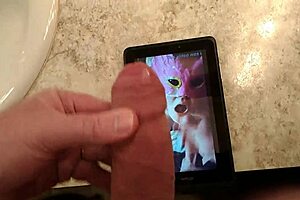 Masquerade night: Nympho2225 tribute with a blowjob and facial finish
