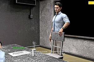 Curvy mature teen in sexy 3d outfit at Rosewater Manor