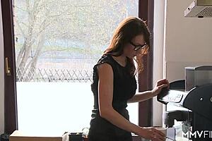 i fuck perky blonde at work