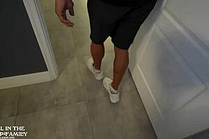 Stepbrothers engage in roleplay with hotwife