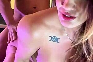 A amateur couple’s sexual experience with anal sex and blowbang